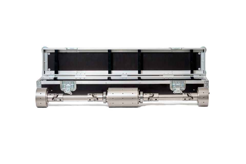 Universal control rotor for testing three-support balancing machines