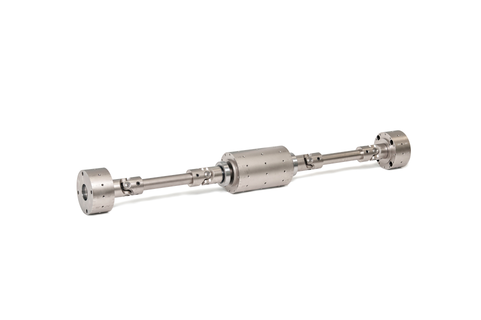 Universal Proving Rotor for Testing the 2-, 3-, 4-Plane Balancing Machines