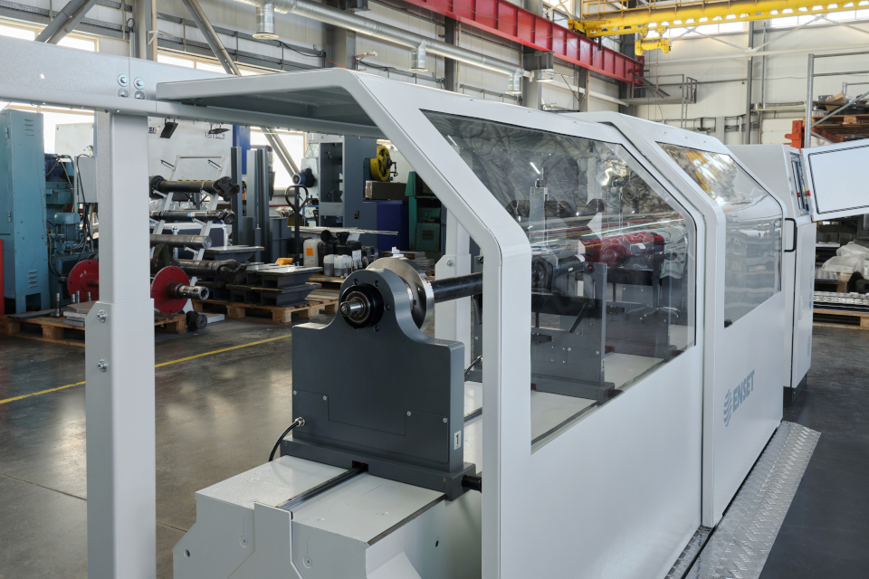 DBR CARDAN balancing machine for cardan shafts from Enset