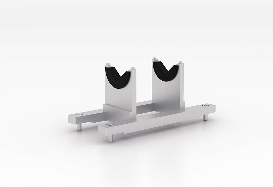 Tooling for balancing the small rotors 
