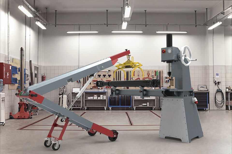 Manual hydraulic press GPR-10