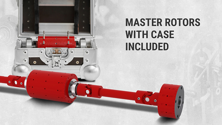Meet - master rotors with case included