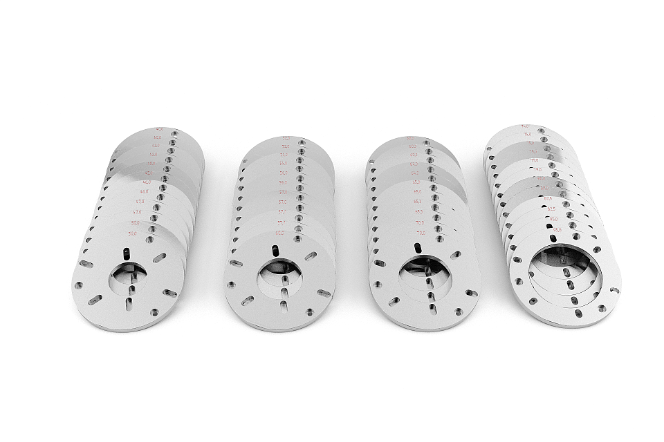 Full set of car adapters as per SAE standard