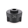 Center punch for U-joints 26 mm, 3 beams