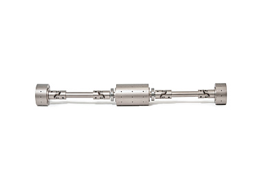 Universal Proving Rotor for Testing the 2-, 3-, 4-Plane Balancing Machines