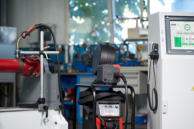 Automatic girth welding function