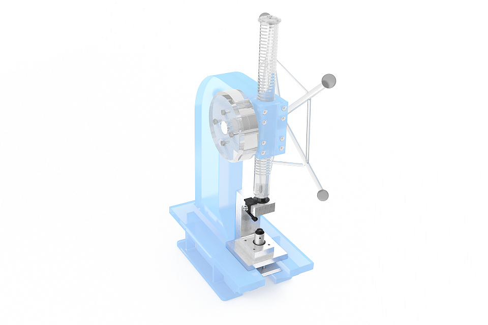 Base clamp for staking U-joints from the manufacturer Enset