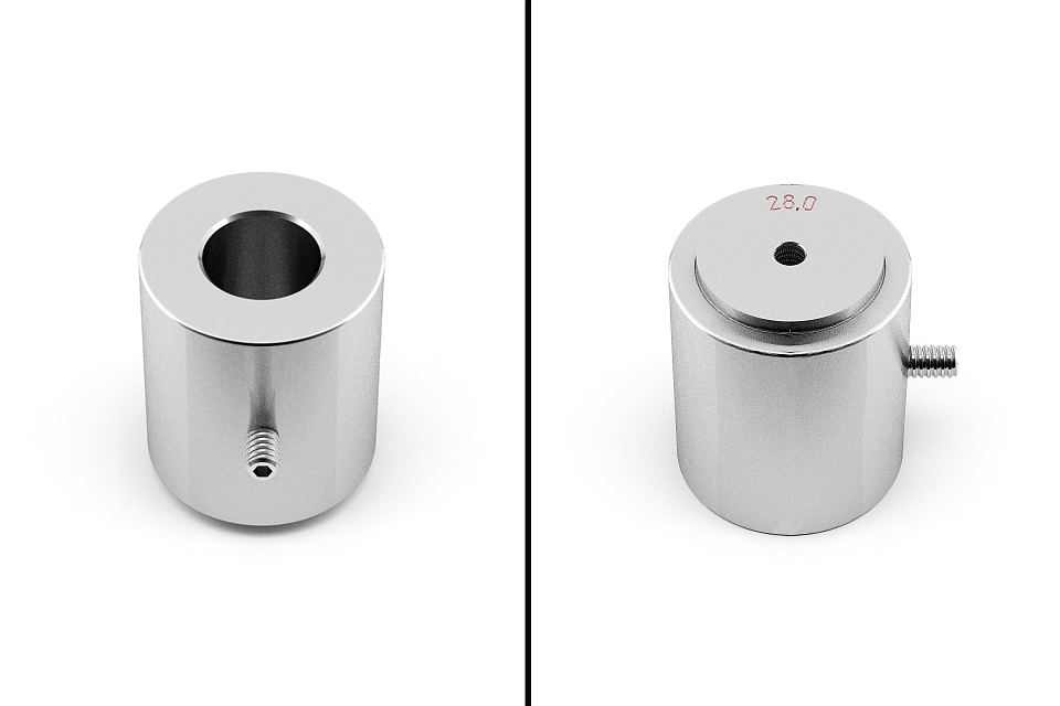 Centering cup 28 mm from Enset