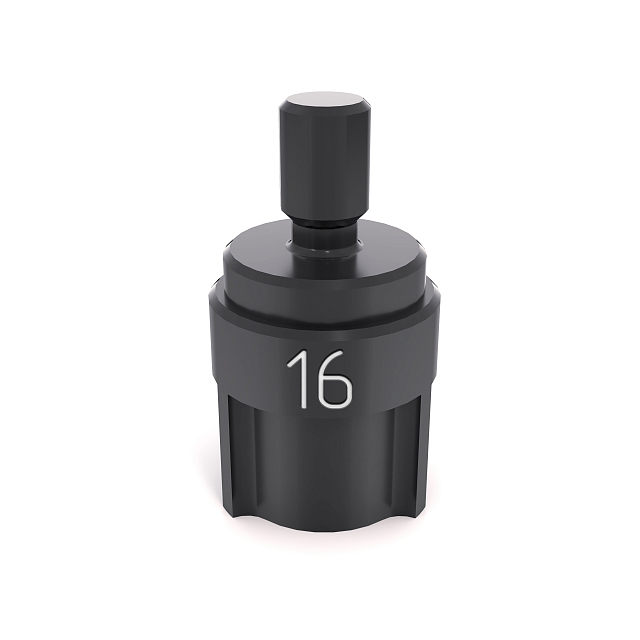 Center punch for U-joints 16 mm, 3 beams 
