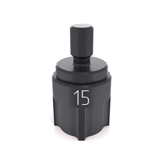 Center punch for U-joints 15 mm, 4 beams