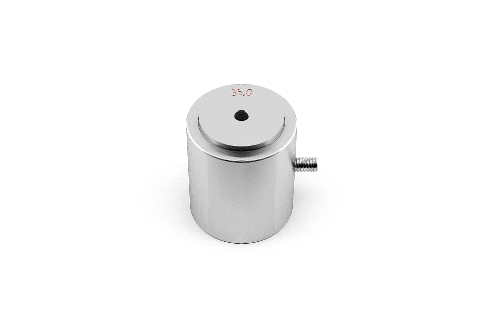 Centering cup for faceplate 35 mm