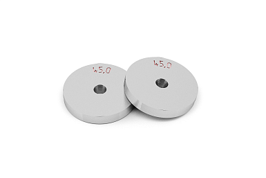 Car mandrels as per DIN standard, 45 mm