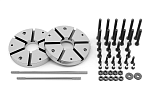 Set of car base faceplates 