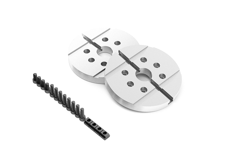 Set of half-round yoke faceplates buy from the manufacturer Enset LLC