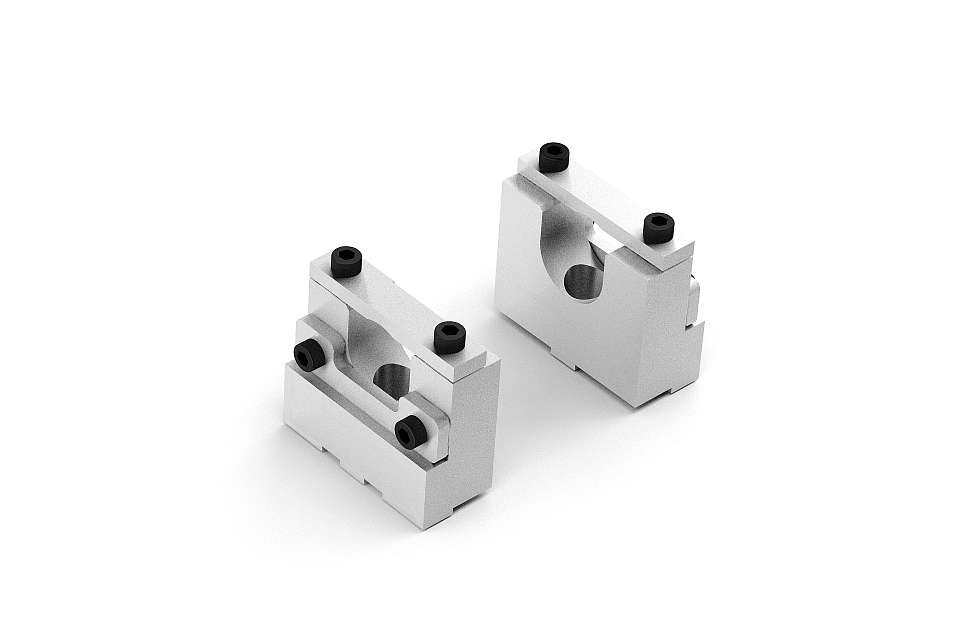 Half-Round Yoke adapters as per standard 30.2х106.3 mm from Enset