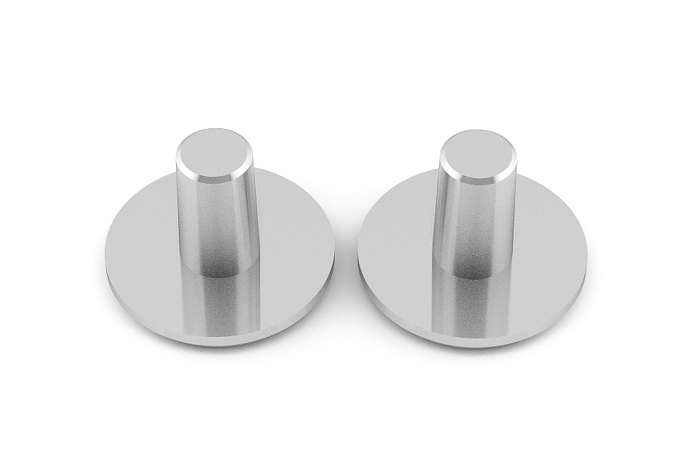 Set of alignment pins for cardan shafts with guibos