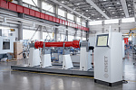 Photo of the machine for between-support rotors BALTRON-D