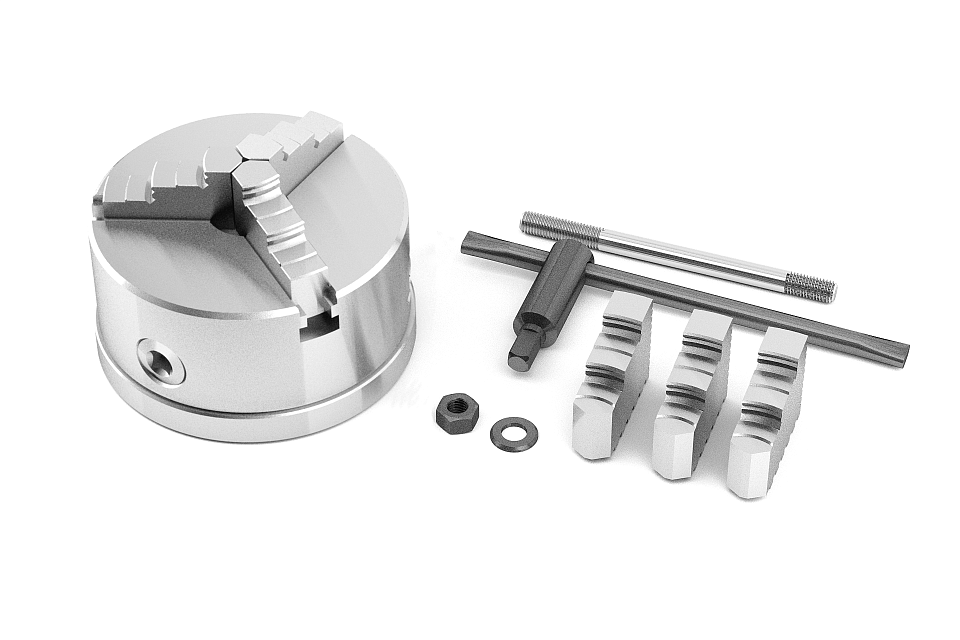 Set of self-centering chucks from Enset