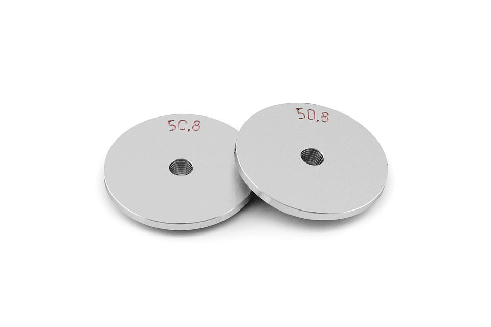 Car mandrels as per DIN standard, 50.8 mm