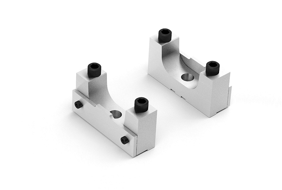 Half-Round Yoke adapters as per standard 57x164 mm from the manufacturer Enset